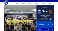 Desktop Screenshot of bangkokglassfc.com